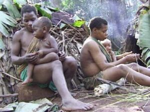 Baka- Familie in Kamerun