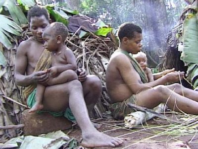 Baka- Familie in Kamerun